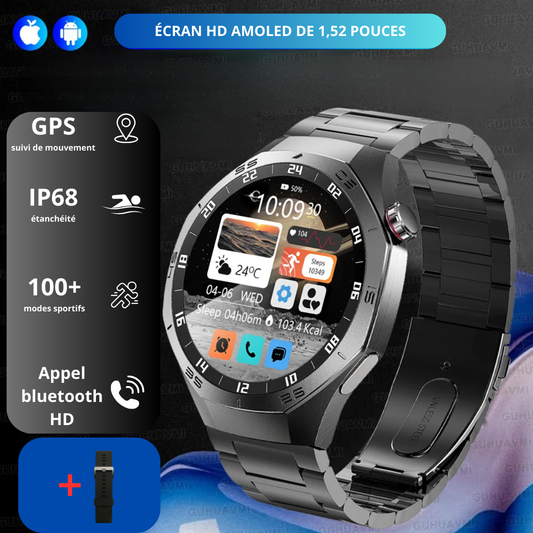 Montre connectée intelligente GT5 pro homme