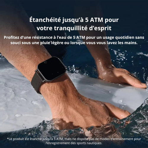 Montre connectée intelligente redmi watch 5 homme