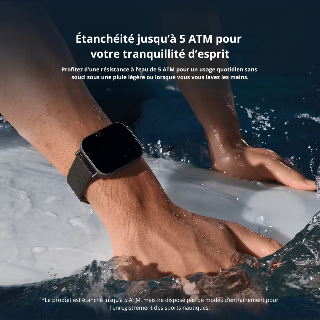 Montre connectée intelligente redmi watch 5 homme