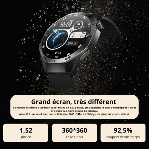 Montre connectée intelligente huawei homme